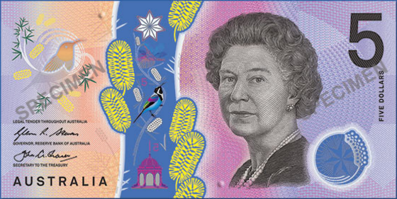Mengintip Gambar Mata Uang Baru Australia Yang Unik