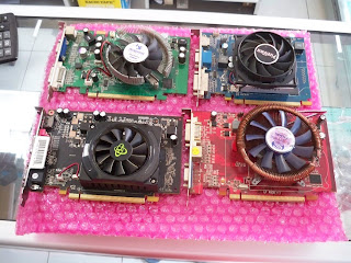 VGA: ATi Radeon HD 4670, HD 3650, GeForce 9500GT, Quadro FX 560 Jatinangor-Bandung