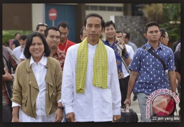 Iriana Jokowi In Action