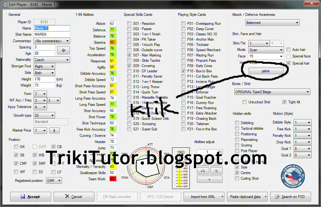 Cara Install Face Pemain di PES 2013