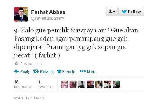 Posting Apa Klo Agan Bisa Hack Twitter Farhat Abbas??