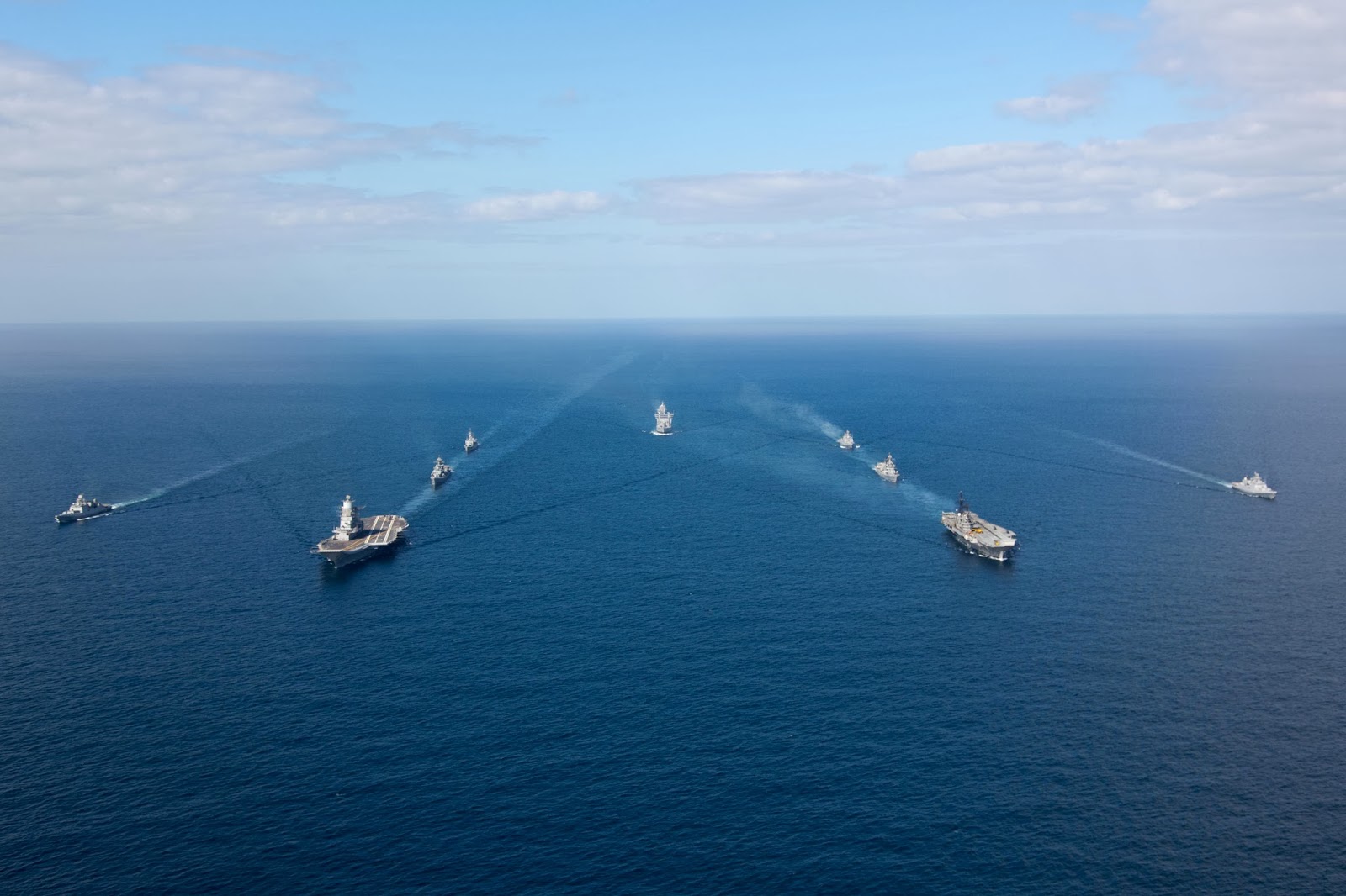 &#91;Picts&#93; Indian Navy Combined Fleet with 2 Carriers
