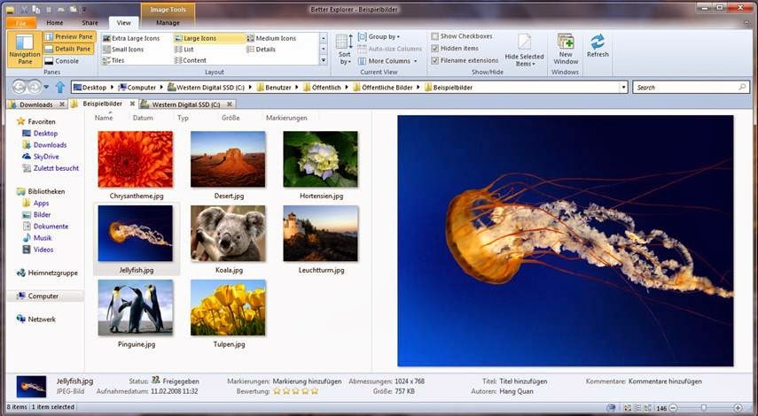 Menambahkan Ribbon UI di Explorer Windows 7