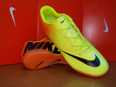Nike Mercurial Vapor 12 Pro NJR FG Yellow Mens Soccer