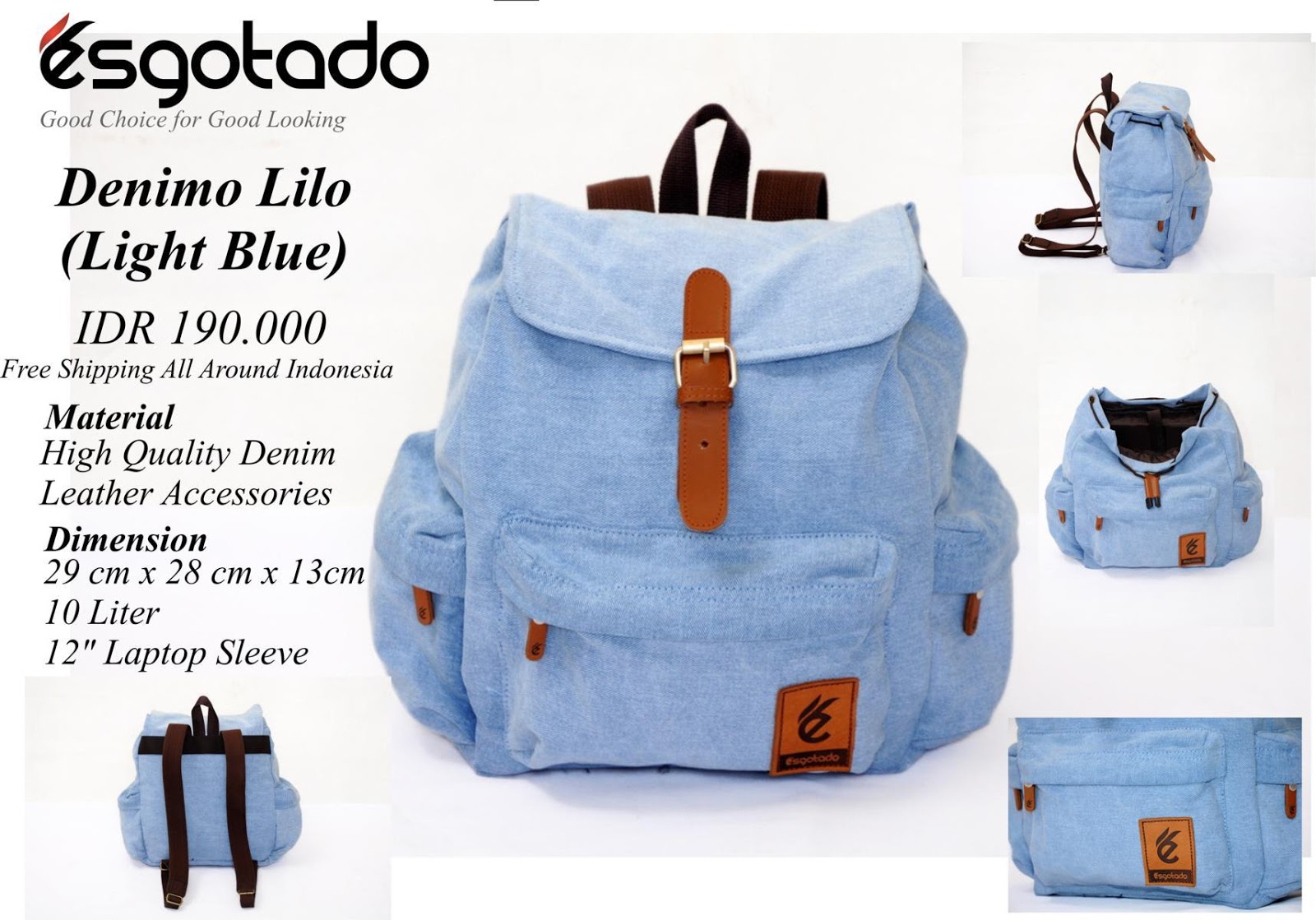 ╨╥╨╥╨╥╨ ESGOTADO ₪ Bag / Tas / Ransel ₪ Good Choise for Good Looking ╨╥╨╥╨╥╨