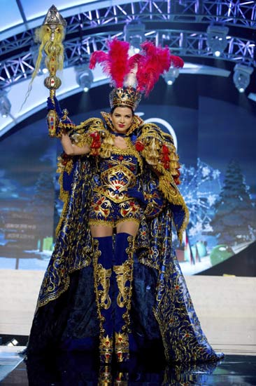 Wah, Indonesia Masuk, 10 Besar Kostum Nasional Miss Universe