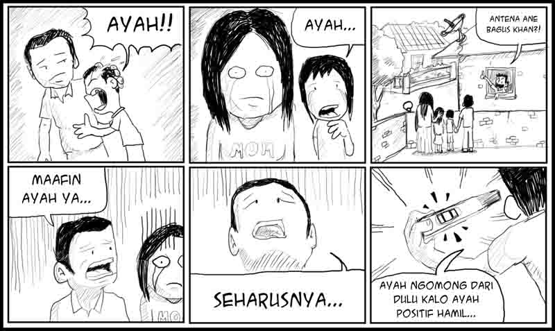 Kumpulan Komik Strip Plesetan Iklan-iklan TV (Mustahil Gak Ngakak!)