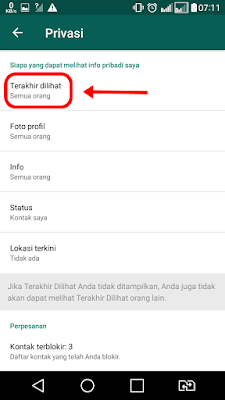  Cara Membuat Jam Online Di Whatsapp/WA Tidak Tampil