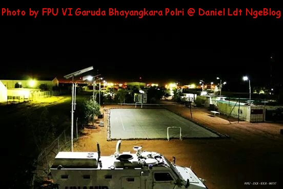 7 Keunikan Markas FPU Garuda Bhayangkara Indonesia &quot;Garuda Camp&quot; di Darfur, Sudan