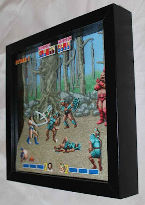 3D Diorama game keren NES dan PS untuk Hiasan !!