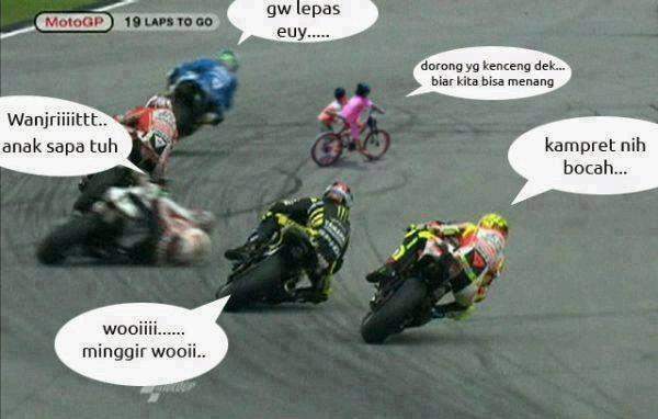 Kelakuan rider MOTO GP kalo lagi ga balapan !!