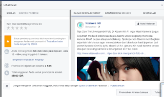 Cara Bikin Iklan di Facebook Dan Biaya nya Agar Bisnismu Melonjak Secara Gratis