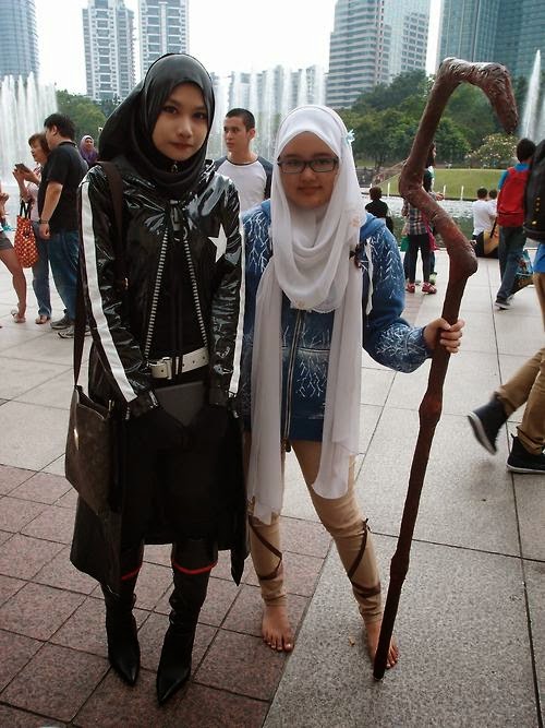 Cosplayer Hijabers &#91; Cosplay Gak Harus Meninggalkan Identitas Diri &#93;