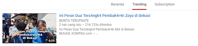 Trending YouTube Mencerminkan Selera Tontonan Masyarakat Indonesia