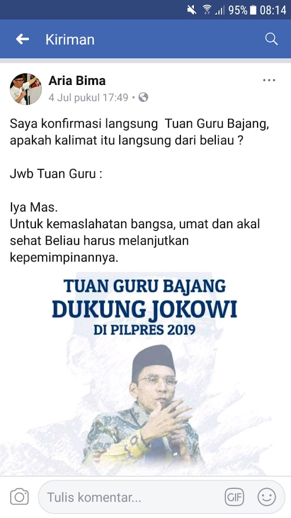 dukung-jokowi-anton-tabah-tgb-hafal-al-quran-belum-tentu-faham-isinya