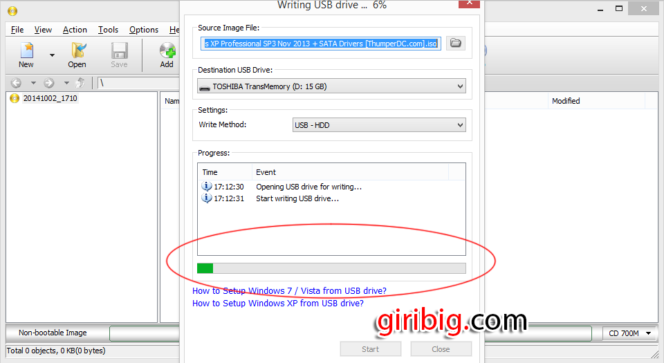 Cara Burning Windows ke Flashdisk dengan PowerISO