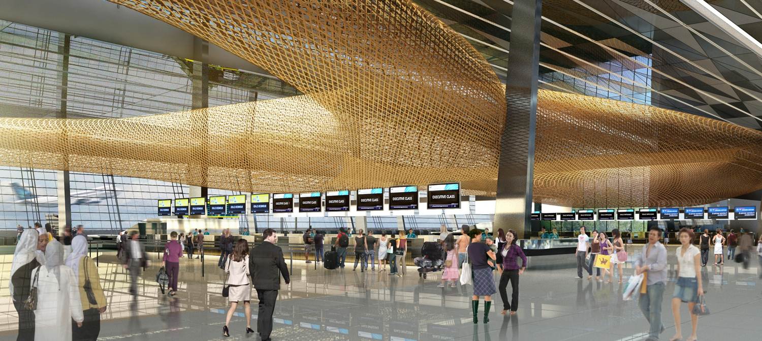 Ini Dia Desain Terbaru Terminal 3 Bandara Internasional Soekarno-Hatta