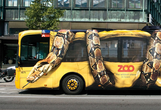 7 Bus Dengan Balutan Iklan yang Lucu dan Menarik