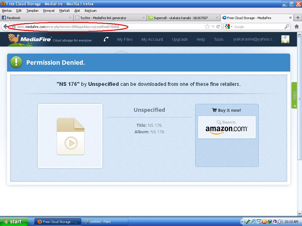 Cara Download File di Mediafire yang Terkena SUSPEND