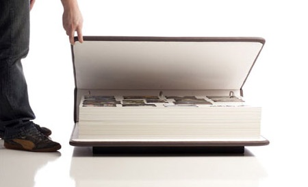 10 Ide Desain Furniture Kreatif Dari Tumpukan Buku