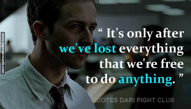 18 Quote Keren dari Fight Club