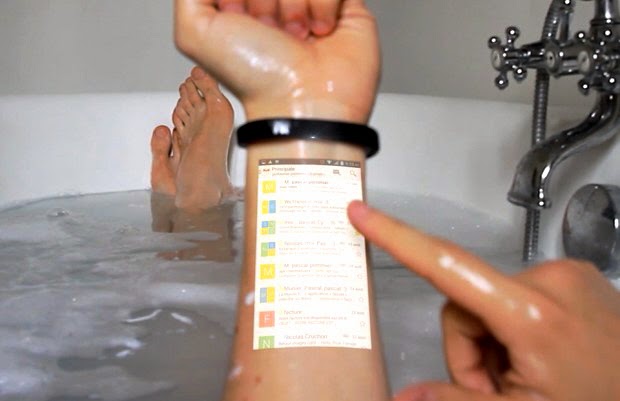 Cicret Bracelet, Gelang Pintar yang Lebih Canggih dari Smart Watch