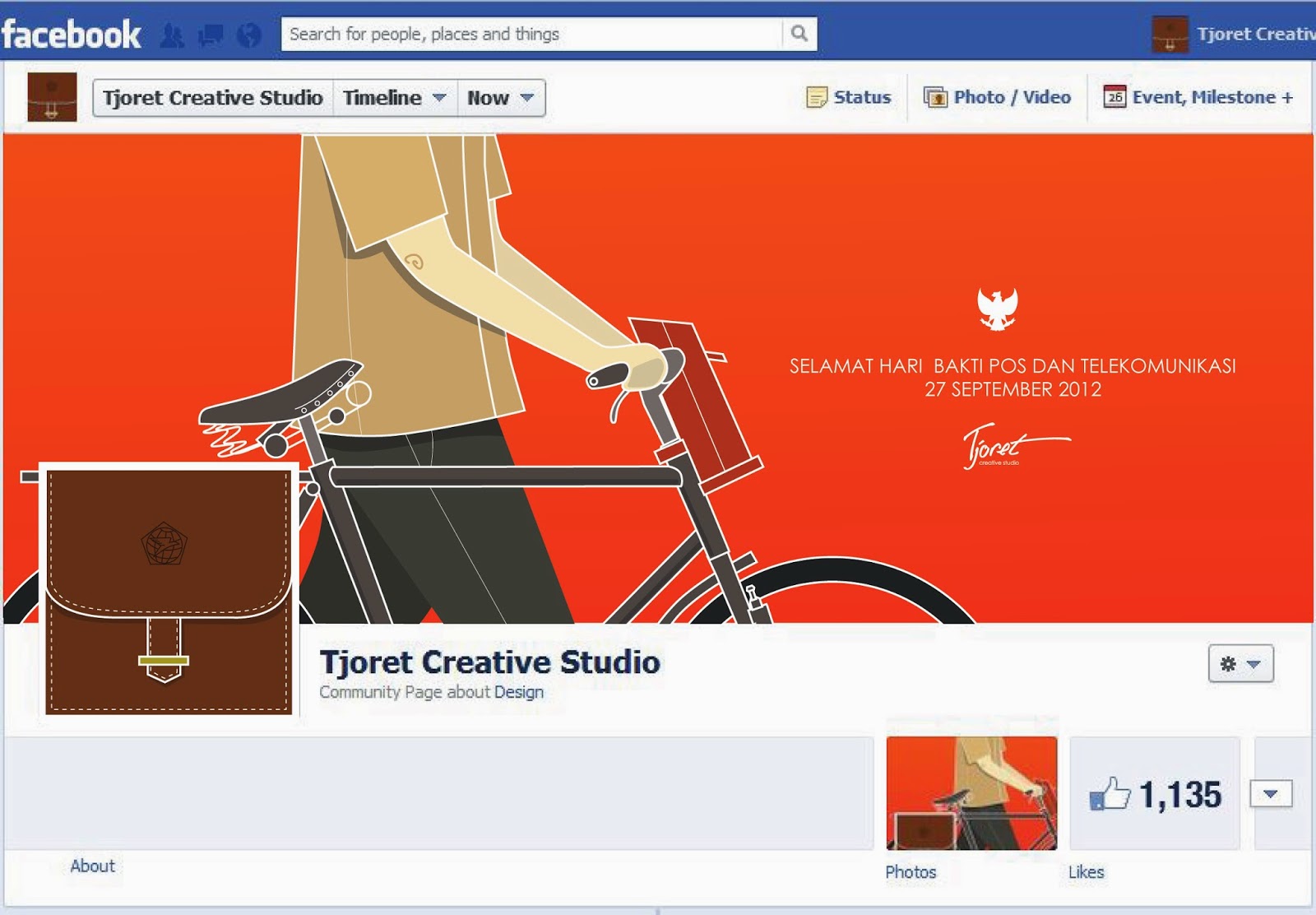 Cover Facebook Tjoret Creative Studio