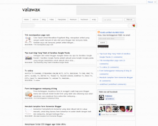 Buat yang masih cinta blogspot (template seo friendly fresssss)