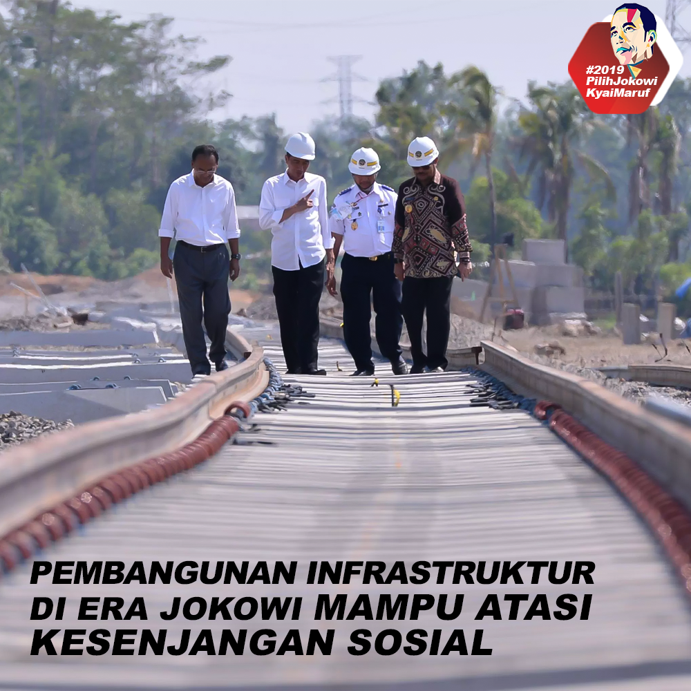 Pembangunan Infrastruktur Di Era Jokowi Mampu Atasi Kesenjangan Sosial
