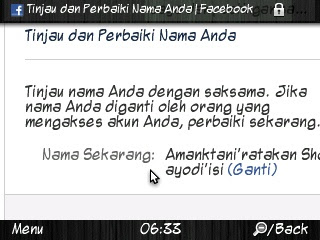 Trik mengganti nama FB (baru 2011)