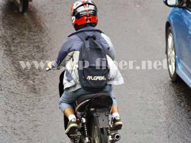 Kesalahan yang sering dilakukan pengendara motor