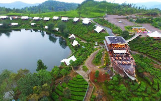 Pinisi Resto - Situ Patenggang - Glamping Lakeside - Wisata Ciwidey