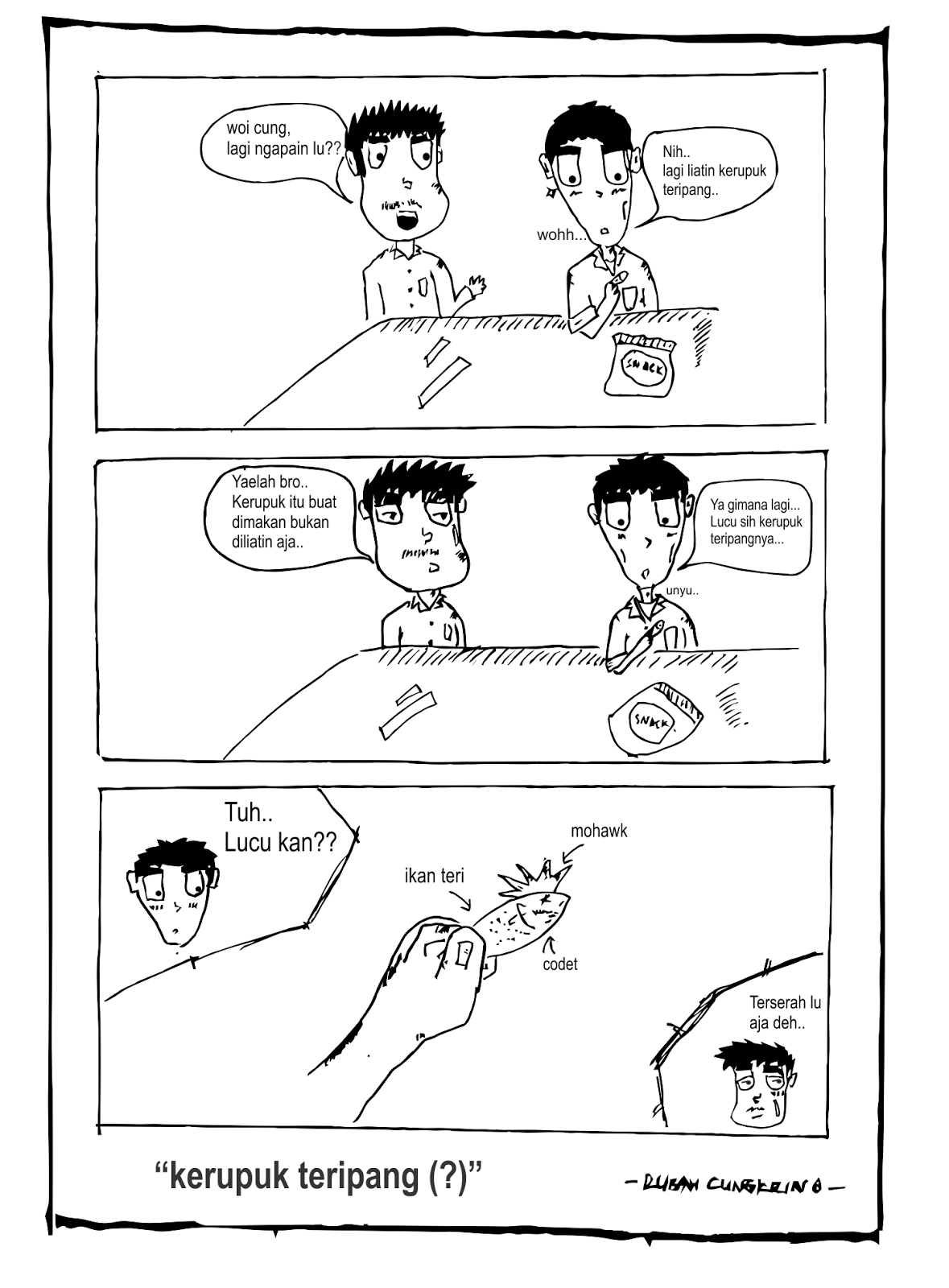 Kepala Seksi (cungkring comic)