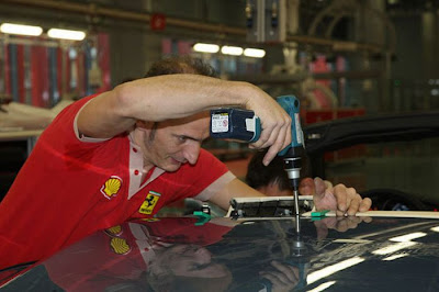 Langkah-Langkah Proses Pembuatan Mobil Ferrari