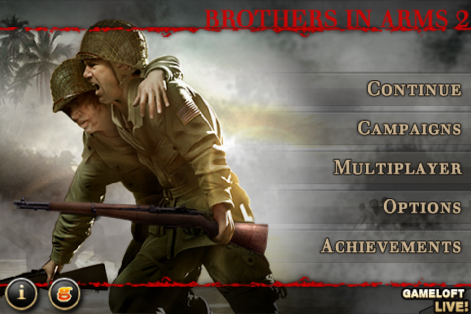 &#91;Review Game&#93; Brother In Arms 2 (BIA2) on IPhone