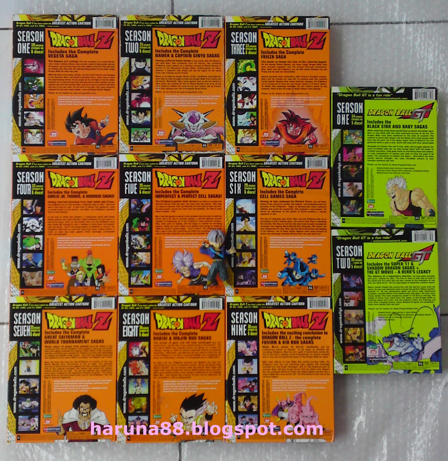 DVD Dragon Ball Z & GT Copy Ori,Murah Gan :D