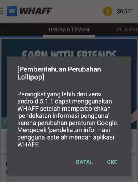 Cara Cepat Mendapatkan Uang Ratusan Dollar Dari Whaff Versi Terbaru !!!! 