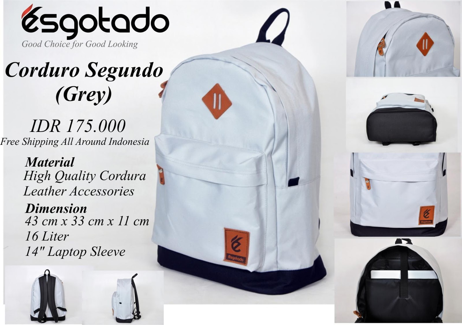 ╨╥╨╥╨╥╨ ESGOTADO ₪ Bag / Tas / Ransel ₪ Good Choise for Good Looking ╨╥╨╥╨╥╨