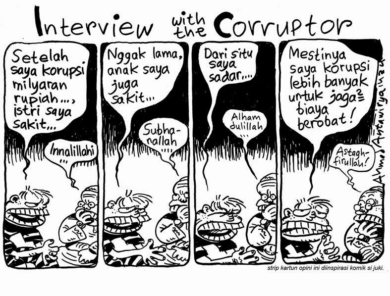 &#91;COMIC&#93;PEMILU = PEMILIHAN KORUPTOR SECARA DEMOKRASI...AWAS TERTIPU!.