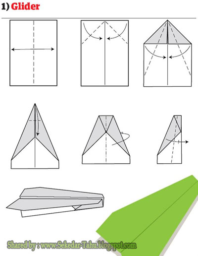 Teknik orgami Pesawat