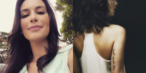 Sophia Latjuba Jelaskan soal Tato Berbahasa Arab di Tubuhnya