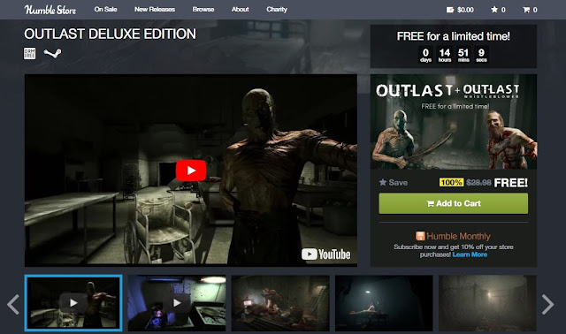 Buruan !!! Klaim Game Outlast Original Secara GRATIS