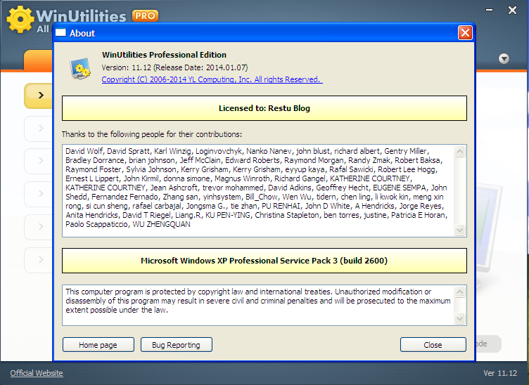 WinUtilities Professional 11.12 Pro