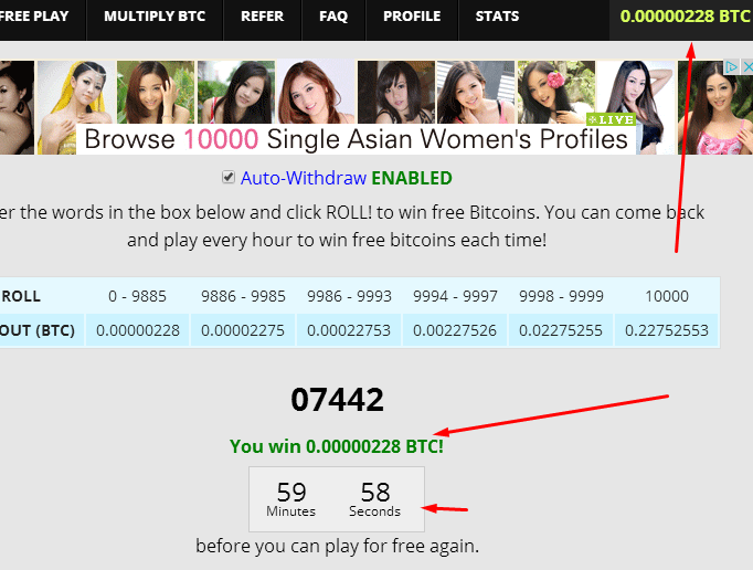 Tutorial Cara Mendapatkan Bitcoin Gratis dari freebitco.in (lengkap dengan gambar)