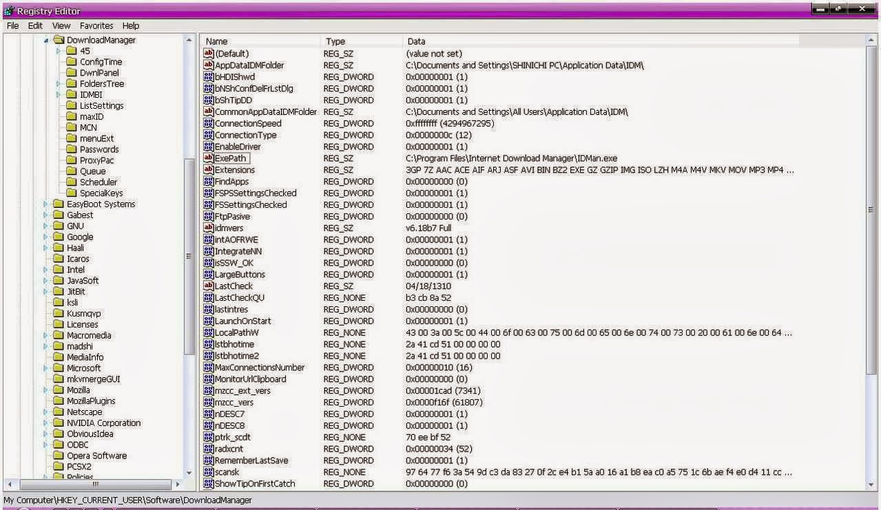 Cara menghilangkan notice serial fake IDM