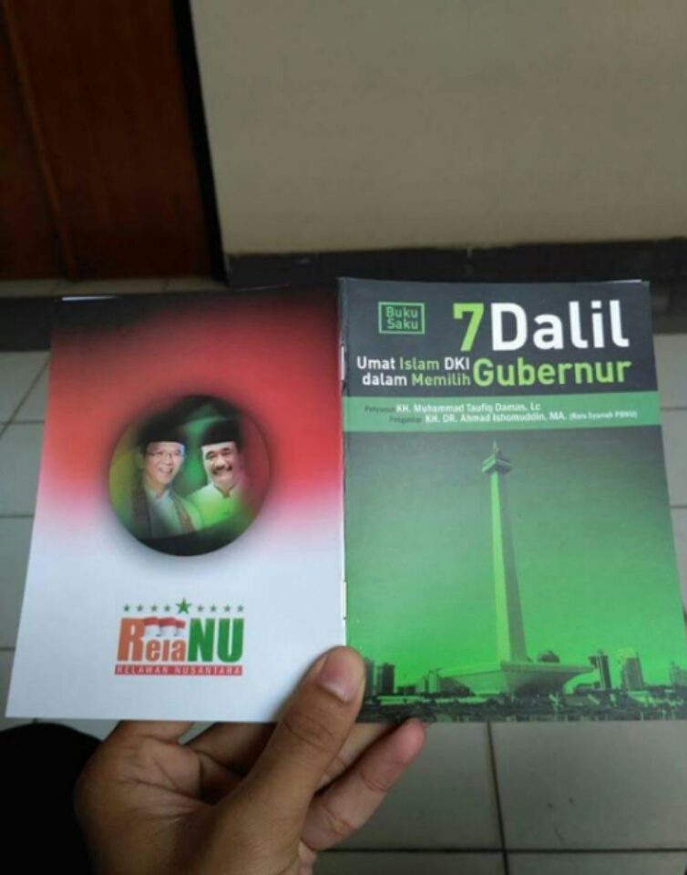 Dicatut, Gus Ishom Klarifikasi Buku 7 Dalil Umat Islam DKI dalam Memilih Gubernur
