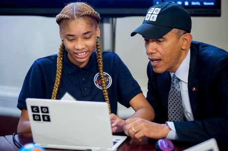 Wahh! Barack Obama Belajar Coding