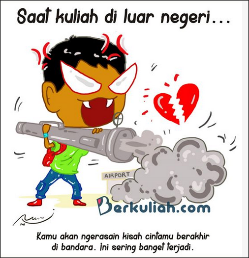 &#91;KOMIK&#93; Berbagai Kisah Cinta yang Akan Kamu Temui Saat Kuliah di Luar Negeri