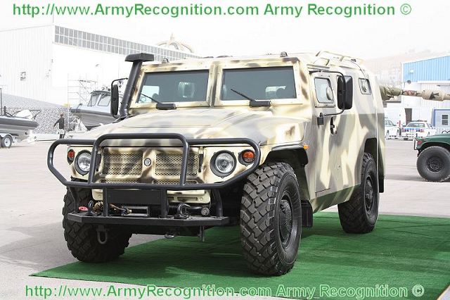 Nikaragua Army Membeli Tigr GAZ-2330 Armor Vehicle Dari Rusia