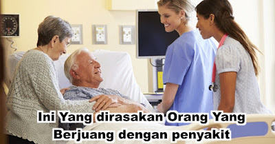 Perasaan yang dilalui saat berjuang melawan penyakit
